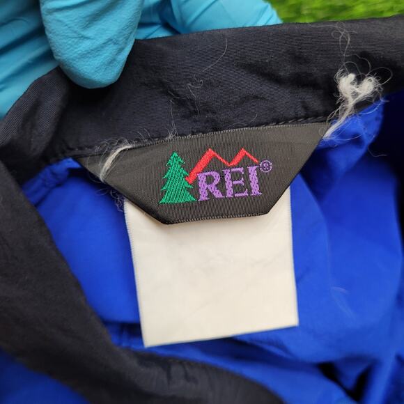 Vintage 90s REI Windbreaker Jacket Womens M Cropped Boxy Oversized USA - Picture 10 of 10